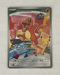 Pokemon Charmander Promo 038 MEP Basic 80 HP 30 Attack Flame Pokemon TCG Card - Image 1