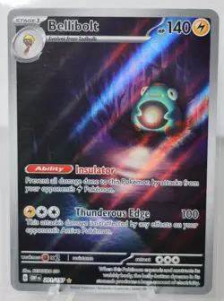 Bellibolt 201/197 Illustration Rare Obsidian Flames Pokemon Near Mint - Image 1