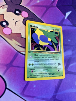 Oddish - 68/111 [Neo Genesis] Pokemon TCG - 1st EDITION - Common - NM - Image 2