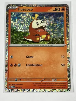 LP Fuecoco 002/015 - Holo - 2023 McDonalds Pokemon Match Battle - Image 1