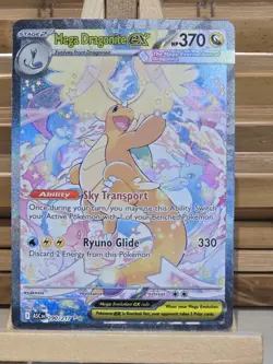Mega Dragonite EX 290/217 SIR - ASC EN Ascended Heroes Pokemon - NM - Image 1