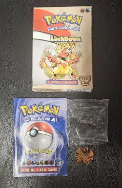 Pokemon Lockdown Theme Deck Open Box with Inserts - Image 1