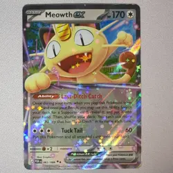 Pokemon Meowth EX Holo 062/088 Basic 170 HP Pokemon TCG - Image 1