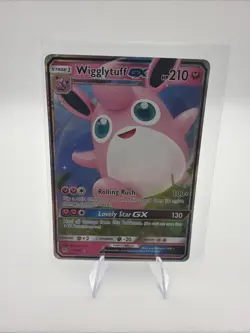 2019 Pokemon SM Hidden Fates Wigglytuff GX #42/68 - Image 1