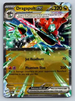 Dragapult ex Twilight Masquerade 130/167 Double Rare NM Pokemon AA448 - Image 1