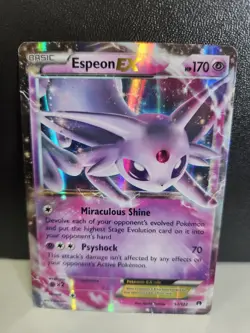 Espeon EX 52/122 Pokemon XY - BREAKpoint Holo Ultra Rare HP - Image 1