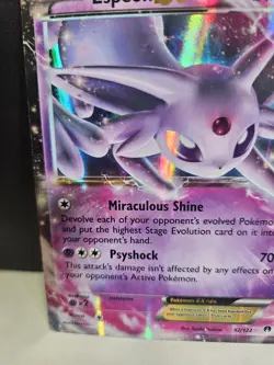 Espeon EX 52/122 Pokemon XY - BREAKpoint Holo Ultra Rare HP - Image 3