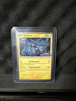[Stamped] Zekrom 66/182 Paradox Rift Stamped Cosmo Foil Rare Promo - Pokemon TCG - Image 1