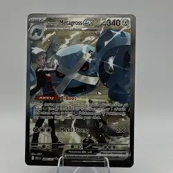 Pokemon TCG Steven's Metagross EX 289/217 ASC EX Holo 340HP English - Image 1