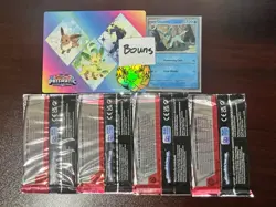 Prismatic Evolutions Pokemon 4 Booster Pack TCG (sealed) With Bouns 🔥🔥 - Image 2