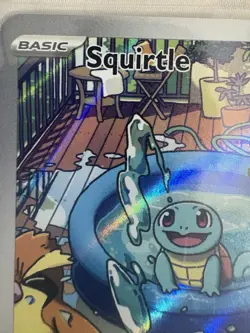 Pokemon Stellar Crown Squirtle IR 148/142 English - Image 2