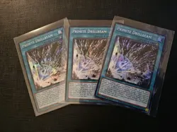 3x Primite Drillbeam MP25 Secret Rare Yugioh NM Playset - Image 1