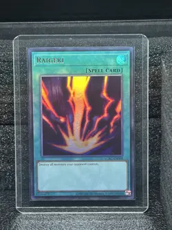 Konami Yu-Gi-Oh! Raigeki LCKC-EN088 Ultra Rare Holo English Unltd - Image 1