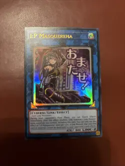 Yu-Gi-Oh I:P Masquerena Stamp Art Rarity Collection 5 1st Edition - Image 1