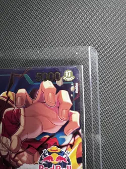 Monkey.D.Luffy Red Bull Double Don!! Winner Gold Foil One Piece TCG - Image 3