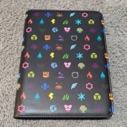 Pokemon TCG Elemental Types Zip Binder Pokemon Center Exclusive - Image 1