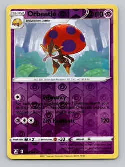 Orbeetle 065/163 Rare Prize Pack Series Cards Pokemon - Image 1