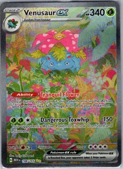 Venusaur ex 198/165 SIR SV: Scarlet & Violet 151 - Pokemon Card - NM - Image 1