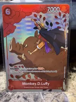 Monkey.D.Luffy & Nami Holo Promo One Piece CCG OP01 Bandai Card Lot (2) - Image 2