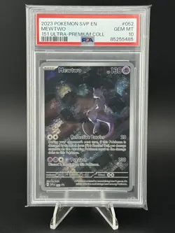 Mewtwo 052 Sv: Scarlet & Violet Promo Cards Holo. PSA 10 - Image 1
