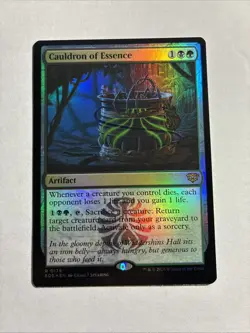 Cauldron of Essence - Secrets of Strixhaven Foil MTG Plus Bonus Rare!!! - Image 1