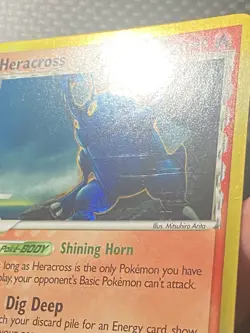 Pokemon TCG Heracross Delta Species 3/101 EX Dragon Frontiers Holo Rare 2006 - Image 4