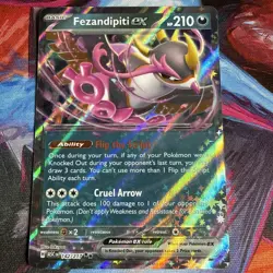 Fezandipiti ex 142/217 Double Rare ME: Ascended Heroes Pokemon Near Mint - Image 1