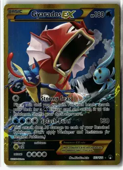 Gyarados EX ⭐ 123/122 Holo Secret Rare BREAKpoint 2016 Pokemon NM - Image 1