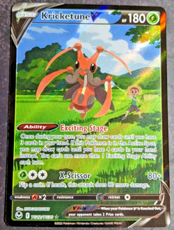 Kricketune V TG12/TG30 Pokemon Sword Shield - Silver Tempest Trainer Gallery - Image 1
