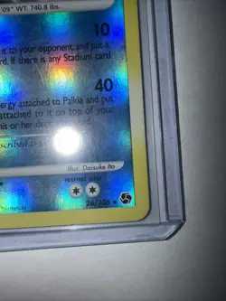 2003 Pokemon TCG - Palkia 26/106 Platinum Stamped Reverse Holo - LP - Image 5