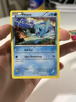 Phione 36/113 Legendary Treasures Rare Water Pokemon TCG 2013 - Image 1
