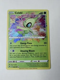 2020 Pokemon TCG Celebi Amazing Rare Vivid Voltage 009/185 - Image 1