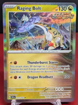 Pokemon Raging Bolt #111/142 Stellar Crown Holo - Image 1