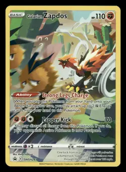 Galarian Zapdos SWSH283 Sword & Shield Promo SWSD MP - Image 2