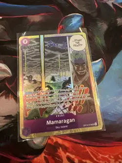 Mamaragan OP15-078 SR Adventure on Kami's Island One Piece TCG Eng NM - Image 1