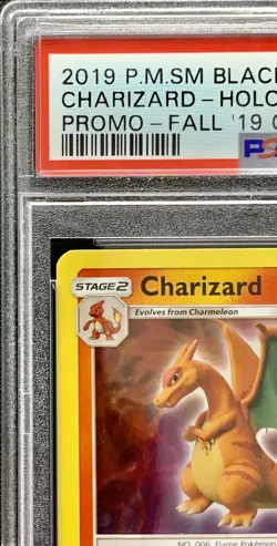 Charizard SM226 Holo Black Star Promo PSA 9 MINT Fall Collector Chest 2019 - Image 3