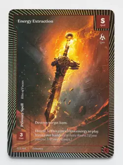 Wonders Of The First Existence - Energy Extraction - Common Foil #333 - Image 1