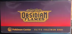 Pokemon: Obsidian Flames Pokemon Center Exclusive Elite Trainer Box [SEALED] - Image 3