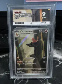 Pokemon TCG Charmeleon 169/165 Scarlet Violet-151 Illustration Rare ACE 9 - Image 1