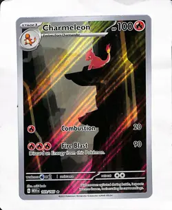 Pokemon TCG Charmeleon 169/165 Scarlet & Violet 151 Illustration Rare English - Image 1