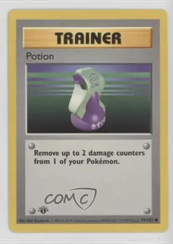 Potion Shadowless 1st Ed. Pokemon Base Set #94 1999 - Image 1