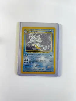 Pokemon TCG Kingdra Neo Genesis 8/111 Rare Holo Unlimited Card 135 English ✨ - Image 1