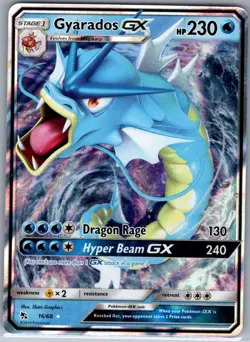 Gyarados GX 16/68 Hidden Fates - Pokemon Card - NM - Image 1