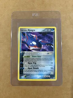 Team Aqua's Kyogre 3/95 Non-Holo Rare Team Magma vs Aqua Pokemon Card 2004 - Image 2
