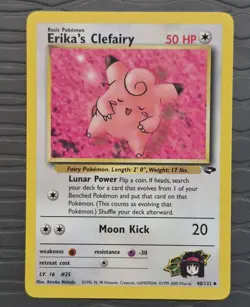 Erika's Clefairy Gym Challenge 40/132 Uncommon Pokemon Card - Image 1