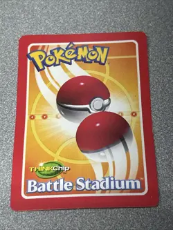 SQUIRTLE Pokemon Card TCG Thinkchip Battle Stadium - Image 2