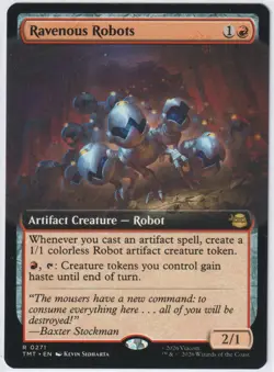 Ravenous Robots 0271 TMNT Magic: The Gathering R NM - Image 1