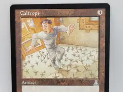 MTG Caltrops Vintage Artifact Magic The Gathering Old Border LP - Image 2