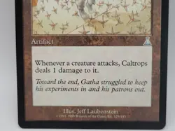MTG Caltrops Vintage Artifact Magic The Gathering Old Border LP - Image 3