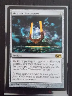 Strionic Resonator #224 MTG [M14] Rare Artifact Regular NM - Image 1